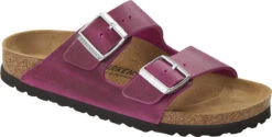 Birkenstock Arizona -Englin's Fine Footwear birkenstock arizona festival fuchsia oiled leather 1024047 1024133 63719.1746646292