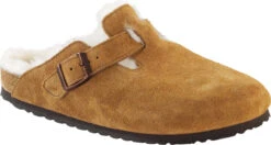 Birkenstock Boston Shearling Lined 11 Birkenstock Boston Shearling Lined -Englin's Fine Footwear birkenstock boston shearling lined mink natural suede 1001141 01023.1732657156