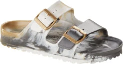 Birkenstock Children's Arizona Essentials 12 Birkenstock Children's Arizona Essentials -Englin's Fine Footwear birkenstock childrens arizona essentials metallic gold multi eva 1022947 61897.1686260705