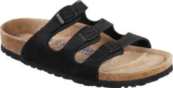 Birkenstock Women's Florida Soft Footbed -Englin's Fine Footwear birkenstock florida soft footbed black oiled leather 1011445 92805.1585835172