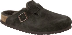 Birkenstock Boston Shearling Lined 12 Birkenstock Boston Shearling Lined -Englin's Fine Footwear birkenstock unisex boston shearling lined mocha suede 1020529 53526.1732657156