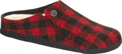 Birkenstock Zermatt Shearling 13 Birkenstock Zermatt Shearling -Englin's Fine Footwear birkenstock unisex zermatt shearling red plaid wool felt 1017544 74995.1633980621