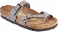 Birkenstock Women's Mayari -Englin's Fine Footwear birkenstock women mayari stone birkibuc 71071 25256.1700620745