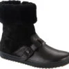 Birkenstock Women's Stirling Shearling Lined -Englin's Fine Footwear birkenstock women stirling shearling leather black leather 1001347 24527.1619811612