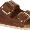 Birkenstock Women's Arizona Big Buckle -Englin's Fine Footwear birkenstock womens arizona big buckle antique cognac leather 1011073 04586.1645836298