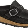 Birkenstock Women's Buckley 1 Birkenstock Women's Buckley -Englin's Fine Footwear birkenstock womens buckley black suede 1017826 39936.1652112186