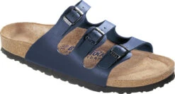 Birkenstock Women's Florida Soft Footbed -Englin's Fine Footwear birkenstock womens florida soft footbed blue birko flor 554713 23529.1585835172