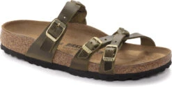 Birkenstock Women's Franca Braided -Englin's Fine Footwear birkenstock womens franca braid olive green oiled leather 1023959 95813.1732890097