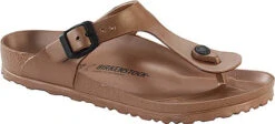 Birkenstock Women's Gizeh Essentials -Englin's Fine Footwear birkenstock womens gizeh essentials metallic copper eva 1001506 76109.1551993692