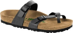 Birkenstock Women's Mayari Vegan -Englin's Fine Footwear birkenstock womens mayari vegan anthracite pull up birko flor 1009512 48355.1657899283