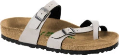 Birkenstock Women's Mayari Vegan -Englin's Fine Footwear birkenstock womens mayari vegan stone pull up birko flor 1009990 79454.1657899283