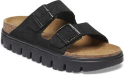 Birkenstock Women's Papillio Arizona Chunky -Englin's Fine Footwear birkenstock womens papillio arizona chunky black suede 1028403 90886.1746711727