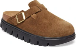 Birkenstock Women's Papillio Boston Chunky -Englin's Fine Footwear birkenstock womens papillio boston chunky dark tea suede 1028402 40502.1758311304