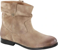 Birkenstock Women's Sarnia -Englin's Fine Footwear birkenstock womens sarnia taupe waxed suede 1006923 19717.1645632827