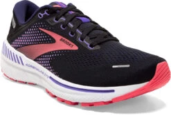 Brooks Women's Adrenaline GTS 22 -Englin's Fine Footwear brooks womens adrenaline gts 22 black purple coral 120353 080 67558.1684267241