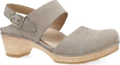 Dansko Lucia -Englin's Fine Footwear dansko womens lucia taupe milled nubuck 2218151400 82508.1742826666