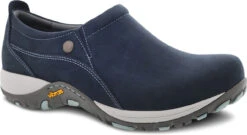 Dansko Patti -Englin's Fine Footwear dansko womens patti navy milled nubuck 4353752005 19272.1660859849