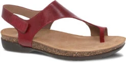 Dansko Reece -Englin's Fine Footwear dansko womens reece cinnabar waxy burnished 6024045300 76921.1742824742