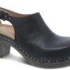 Dansko Sassy -Englin's Fine Footwear dansko womens sassy black milled burnished 1831029400 76335.1729190972
