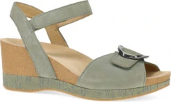 Dansko Stella -Englin's Fine Footwear dansko womens stella sage milled nubuck 10003130300 16630.1742824973