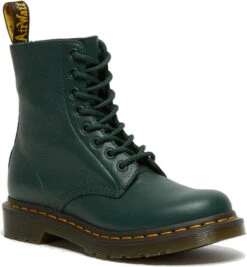 Dr. Martens Women's 1460 Pascal Virginia Leather -Englin's Fine Footwear dr martens womens 1460 pascal virginia leather pine green 26902328 87595.1642717845
