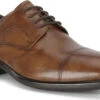 ECCO Men's Citytray Derby Cap Toe Tie -Englin's Fine Footwear ecco mens citytray derby cap toe tie amber 51270401112 64270.1597862400