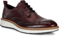 ECCO Men's ST.1 Hybrid Brogue -Englin's Fine Footwear ecco mens st 1 hybrid brogue natural 83642401480 77526.1595365354