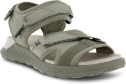 ECCO Women's Exowrap 3-Strap Sandal -Englin's Fine Footwear ecco womens exowrap 3 strap sandal vetiver 81180352560 89970.1648784126
