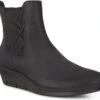 ECCO Women's Skyler Wedge Chelsea -Englin's Fine Footwear ecco womens skyler wedge chelsea black 28613302001 50471.1603836566