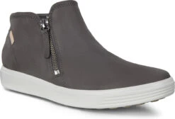 ECCO Women's Soft 7 Low Bootie -Englin's Fine Footwear ecco womens soft 7 low bootie dark shadow 43024302602 25938.1701992142