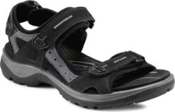 ECCO Women's Yucatan Sandal -Englin's Fine Footwear ecco womens yucatan black mole black 06956350034 00437.1687214227