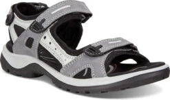 ECCO Women's Yucatan Sandal -Englin's Fine Footwear ecco womens yucatan sandal titanium 06956302244 51253.1687214228