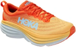 Hoka Men's Bondi 8 -Englin's Fine Footwear hoka mens bondi 8 puffins bill amber yellow 1123202 pbay 39287.1745426713