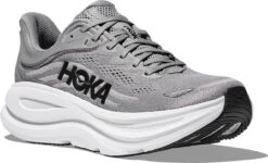 Hoka Men's Bondi 9 -Englin's Fine Footwear hoka mens bondi 9 galactic grey stellar grey 1162011 gctc 92169.1750713226