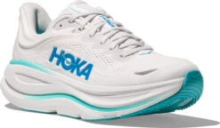 Hoka Men's Bondi 9 -Englin's Fine Footwear hoka mens bondi 9 white hoka blue 1162011 wkb 62751.1750713226