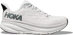 Hoka Men's Clifton 9 -Englin's Fine Footwear hoka mens clifton 9 nimbus cloud steel wool 1127895 ncsw 63950.1743008788