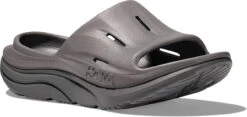 Hoka Ora Recovery Slide 3 -Englin's Fine Footwear hoka ora recovery slide 3 grey 1135061 gygy 17455.1727800197