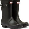 Hunter Women's Original Short Rain Boot -Englin's Fine Footwear hunter women original short rain boot black wfs1000rma blk 67490.1637275269