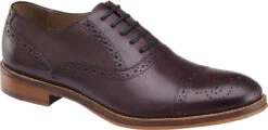 Johnston & Murphy Conard Cap Toe -Englin's Fine Footwear johnston murphy conard cap toe burgundy italian calfskin 20 9534 56295.1494860528