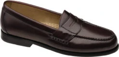 Johnston & Murphy Hayes Penny Loafer -Englin's Fine Footwear johnston murphy hayes penny loafer cordovan 15 1093 22114.1540236105