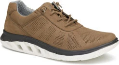 Johnston & Murphy Activate U-Throat -Englin's Fine Footwear johnston murphy mens activate u throat light brown nubuck 25 9336 91915.1713559573