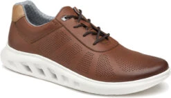 Johnston & Murphy Activate U-Throat -Englin's Fine Footwear johnston murphy mens activate u throat tan full grain 25 3820 53262.1713559573