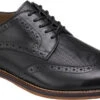 Johnston & Murphy Conard Embossed Wingtip -Englin's Fine Footwear johnston murphy mens conard embossed wingtip black italian wingtip 20 3895 41377.1542730578