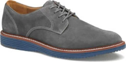 Johnston & Murphy Upton Plain Toe -Englin's Fine Footwear johnston murphy mens upton plain toe gray nubuck 20 4337 13470.1713560829
