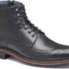 Johnston & Murphy XC Flex® Connelly Wingtip Boot -Englin's Fine Footwear johnston murphy xc flex connelly wingtip boot black full grain 20 5685 99384.1700846910