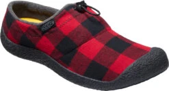 Keen Men's Howser III Slide -Englin's Fine Footwear keen mens howser 3 slide red plaid black 1025553 70829.1662097183