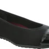 Munro Henlee -Englin's Fine Footwear munro henlee black fabric patent m183487 34049.1522422780