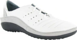 Naot Kumara -Englin's Fine Footwear naot kumara white leather soft gray leather 11450 w2e 56465.1502307645