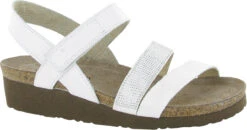 Naot Krista -Englin's Fine Footwear naot women krista white white with silver rivets 7807 wb4 83196.1624905451