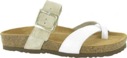 Naot Fresno -Englin's Fine Footwear naot womens fresno white pearl leather sand stone suede 8250 wdx 41144.1647439257